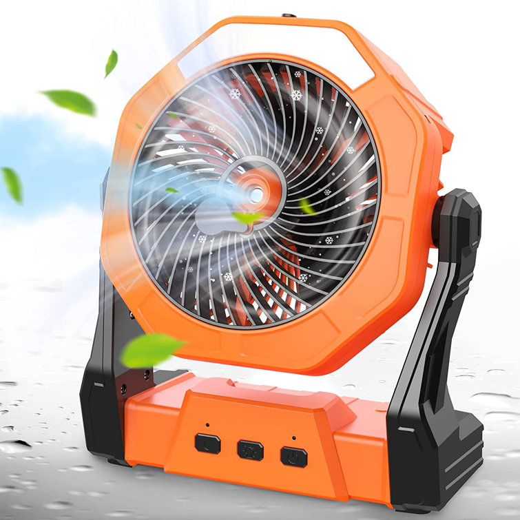 CG INTERNATIONAL TRADING 2023 Upgraded Misting Fan Camping Fan